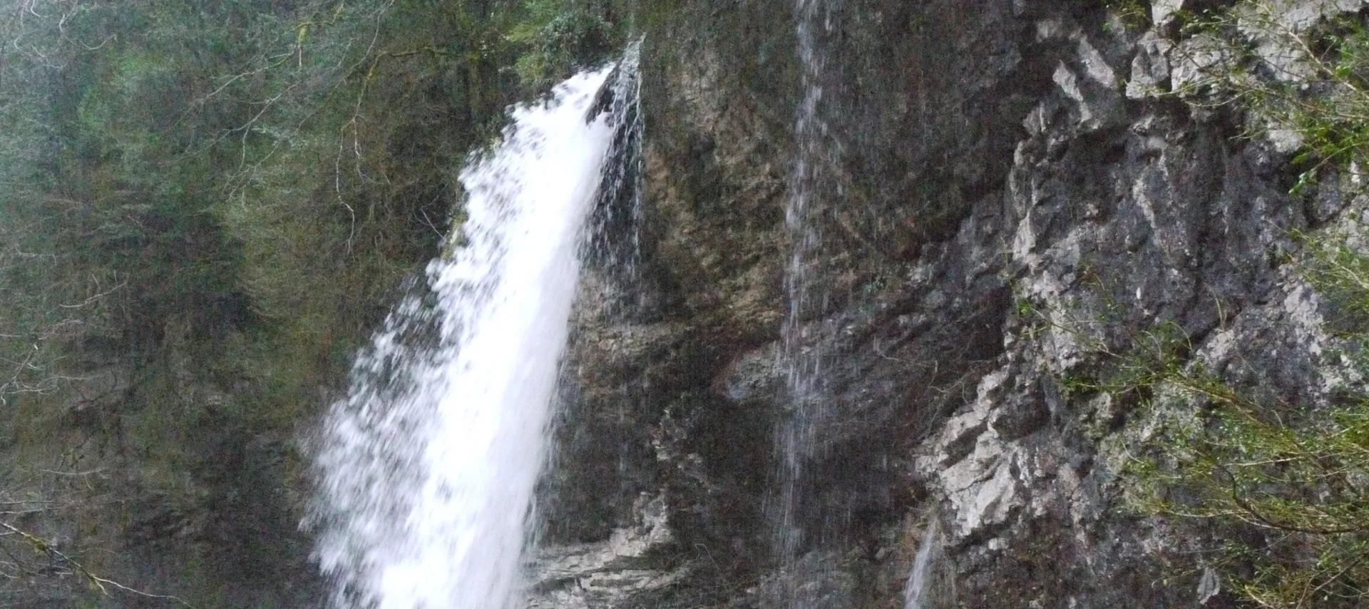 Cascade dans les gorges de l'Oignin